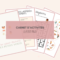 Mon carnet d'activités "Les Petits Yogis"