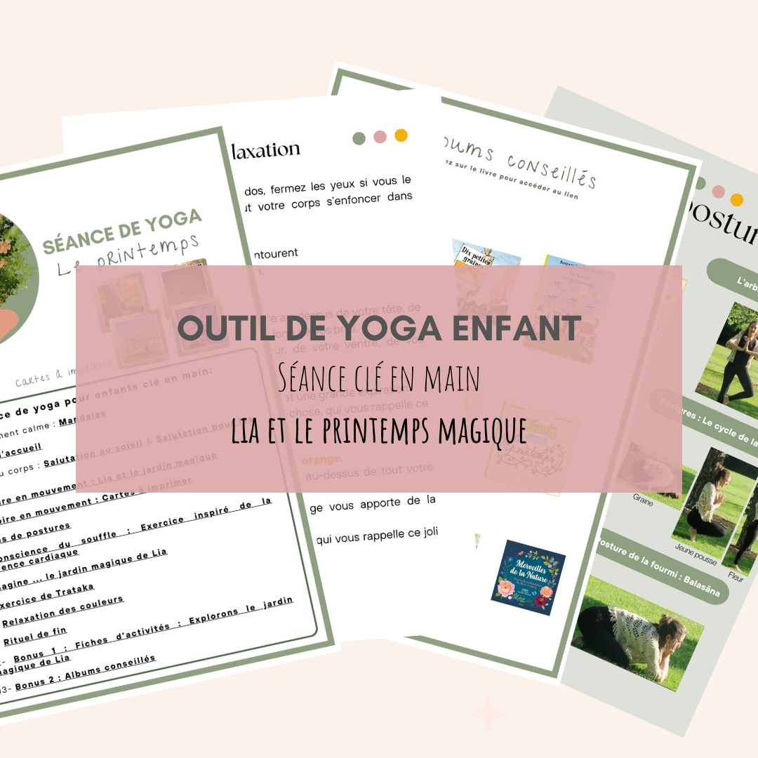 Séance clé en main "Le printemps : Lia et le Jardin magique"