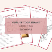 Séance de yoga clé en main "Saint Valentin"
