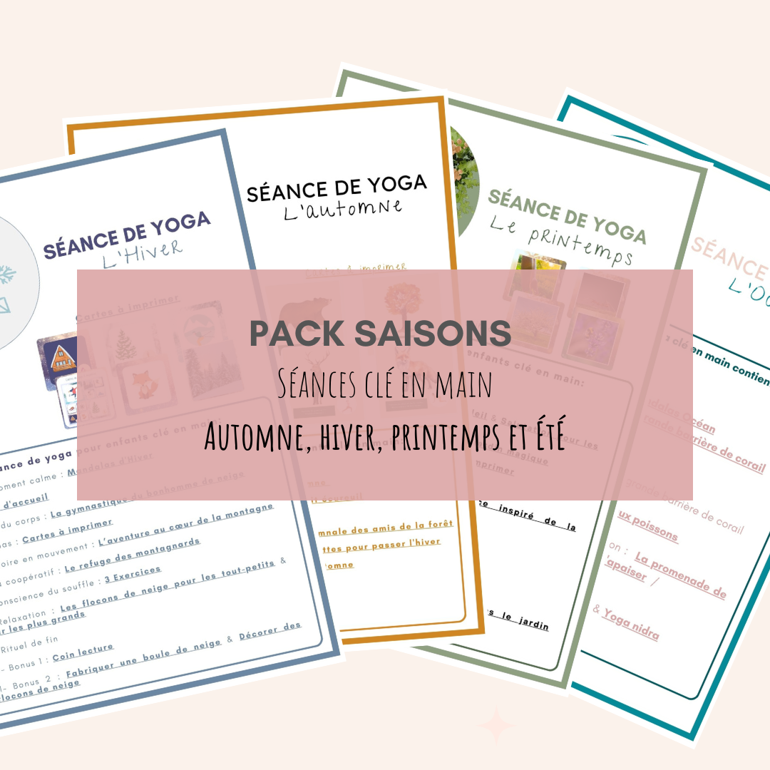 Pack saisons - Séances clés en main
